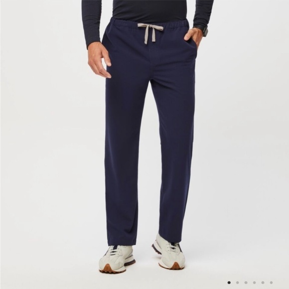 Figs Men's Pisco Basic Scrub Pant Navy L - Picture 1 of 6